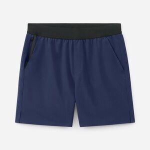 Ten Thousand Interval Lined 7” Gym Athletic Workout Short Navy Black